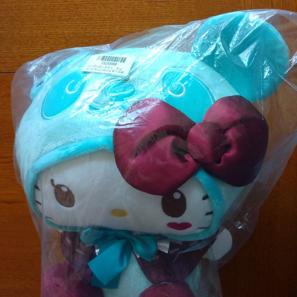 Hello Kitty Panda Little Chocolate Big Plushy New in Original Sealed Bag - Picture 8 of 8